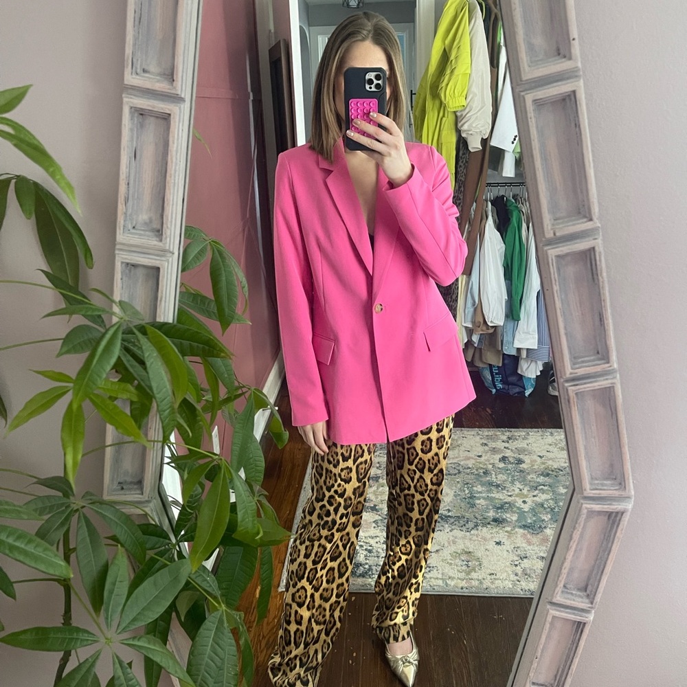 Pink Blazer